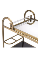 Modern Brushed Brass Trolley | Eichholtz Montreuil | Oroatrade.com
