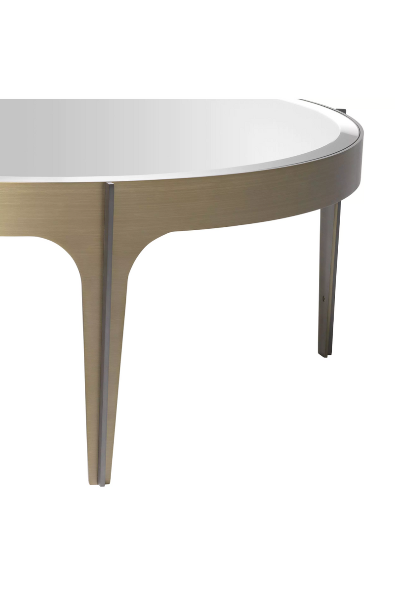 Mid-Century Modern Round Coffee Table | Eichholtz Artemisa | OROATRADE.com