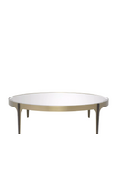 Mid-Century Modern Round Coffee Table | Eichholtz Artemisa | OROATRADE.com