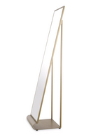 Rectangular Brass Floor Mirror | Eichholtz Panorama | Oroatrade.com