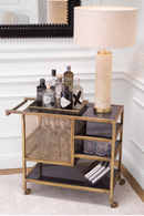 Vintage Brass Trolley | Eichholtz Sterling | Oroatrade.com