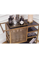 Vintage Brass Trolley | Eichholtz Sterling | Oroatrade.com