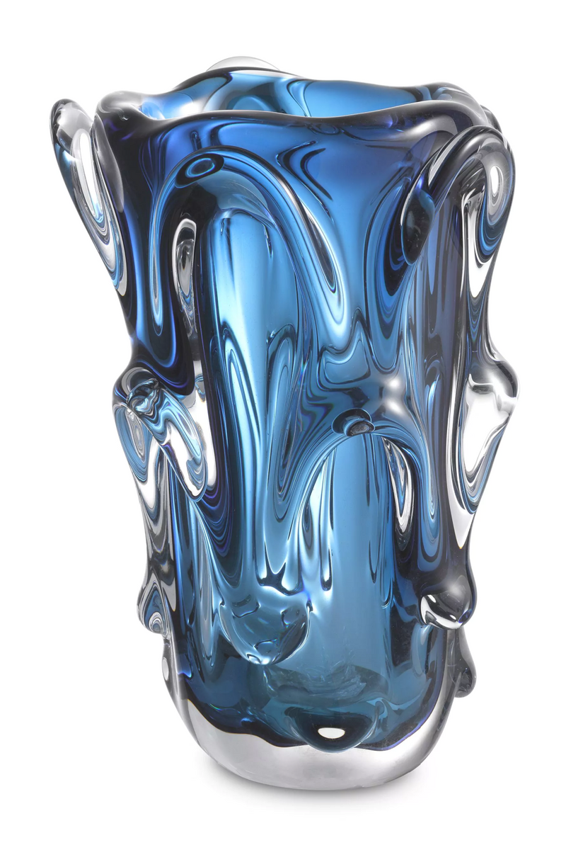 Organic Shape Glass Vase L | Eichholtz Aila | OROATRADE.com