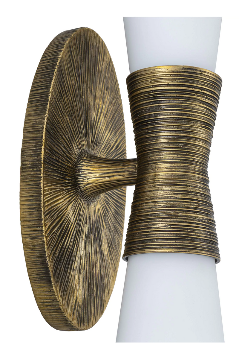 White Glass Wall Lamp | Eichholtz Nolita | OROA TRADE