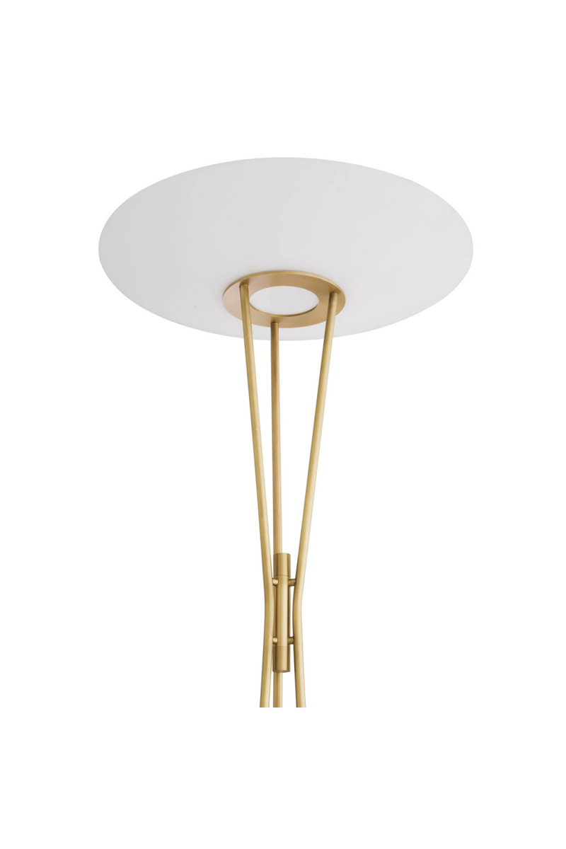 White Glass Floor Lamp | Eichholtz Collina | Oroatrade.com