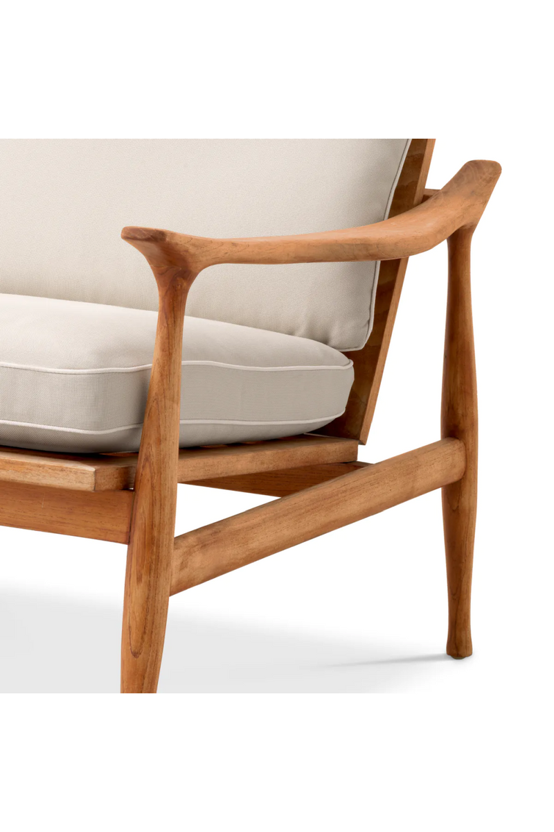 Natural Teak Outdoor Lounge Chair | Eichholtz Manzo | Oroatrade.com