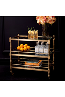 Classic Brass Trolley | Eichholtz Alexia | Oroatrade.com