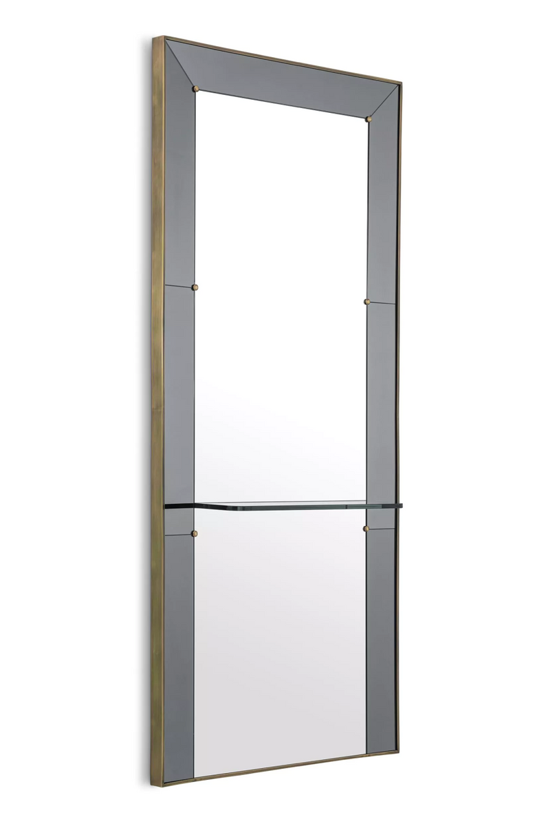 Modern Mirror With Glass Shelf | Eichholtz Bellana | Oroatrade.com