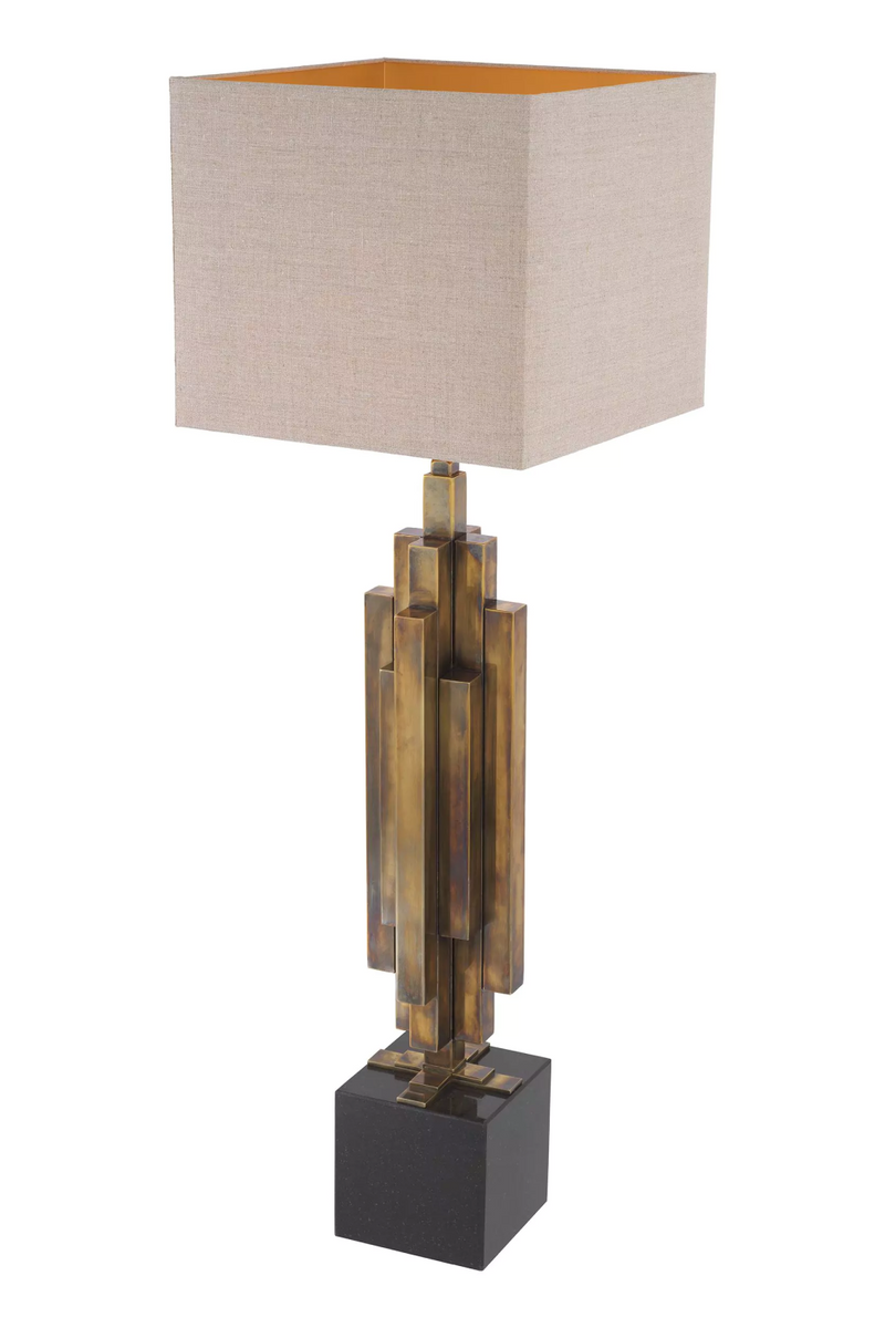 Modern Brass Table Lamp | Eichholtz Ellis | Oroatrade.com