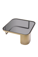 Architectural Brass Framed Coffee Table | Eichholtz Numa | OROATRADE.com
