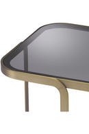 Architectural Brass Framed Side Table | Eichholtz Numa | OROA TRADE