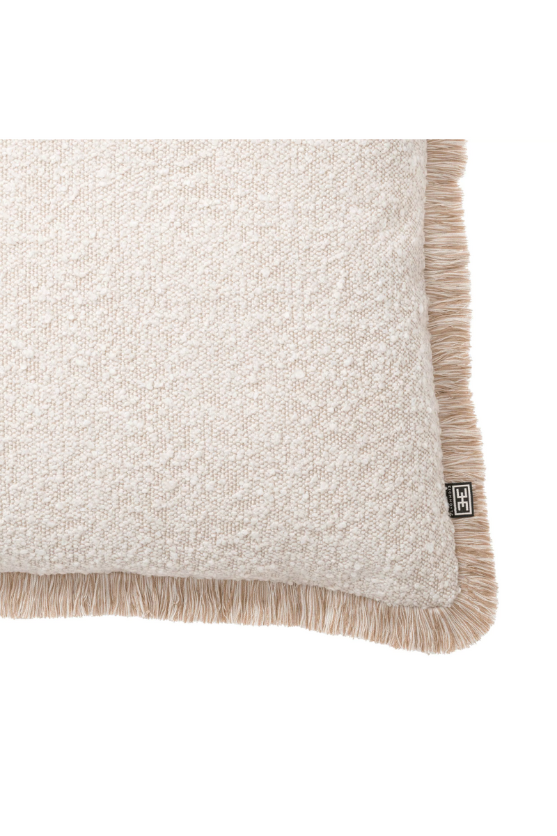 Cream Bouclé Throw Pillow | Eichholtz Nami | Oroatrade.com