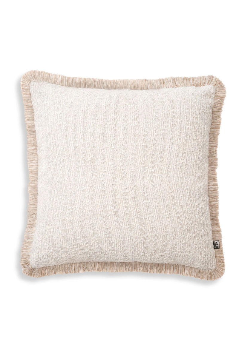 Cream Bouclé Throw Pillow | Eichholtz Nami | Oroatrade.com