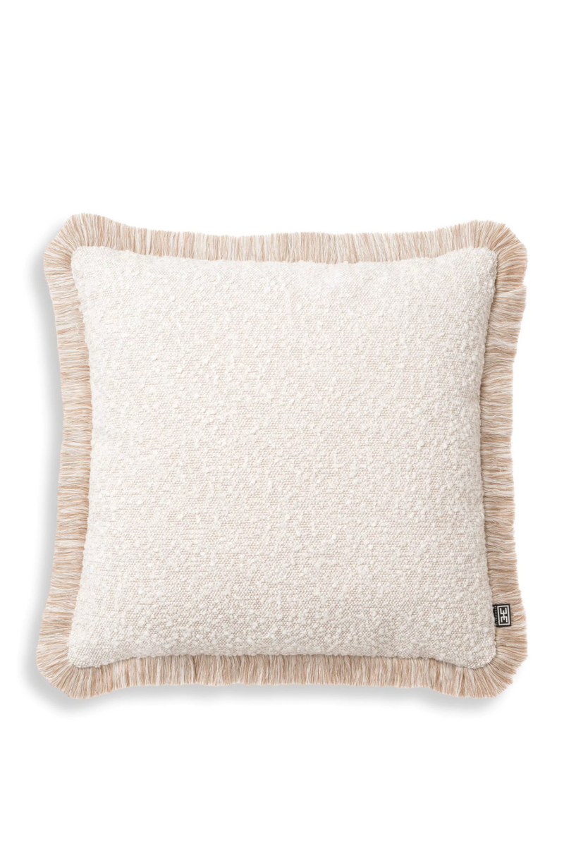 Cream Bouclé Throw Pillow | Eichholtz Nami |  Oroatrade.com