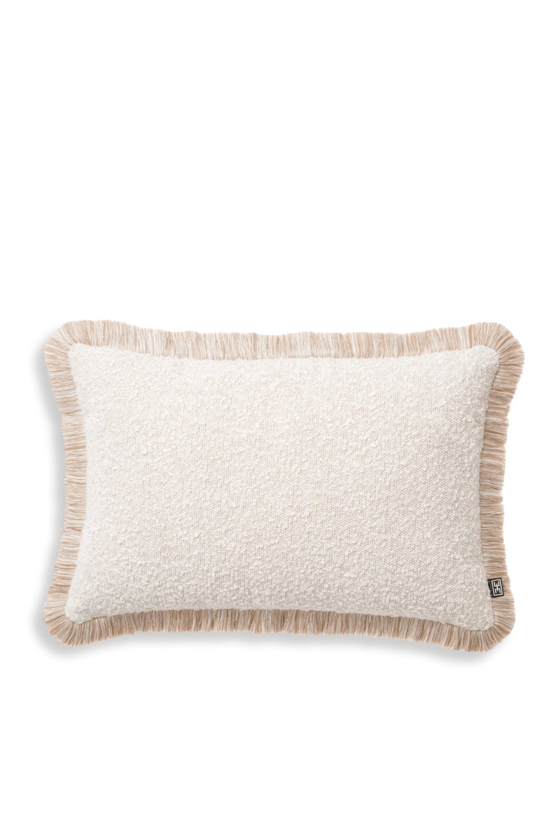 Cream Boucle Lumbar Pillow | Eichholtz Nami | Oroatrade.com