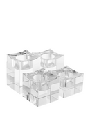 Crystal Tealight Holder Set (4) | Eichholtz Giancarlo | Oroatrade.com