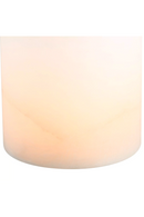 Cylindrical Translucent Alabaster Candle Holder | Eichholtz Mercer | Oroatrade.com