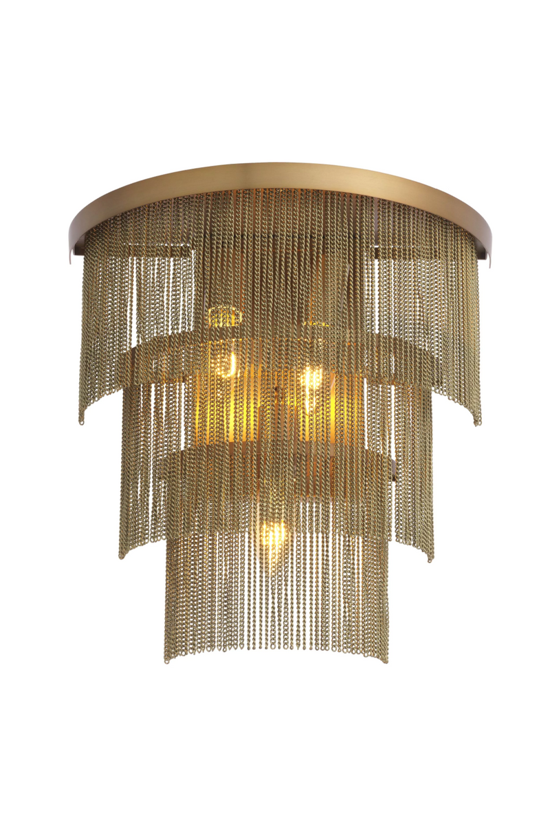 EGold Frills Wall Lamp | Eichholtz Tissot | Oroatrade.com