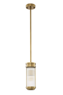 Cylindrical Glass Pendant Lamp | Eichholtz Rousseau | Oroatrade.com