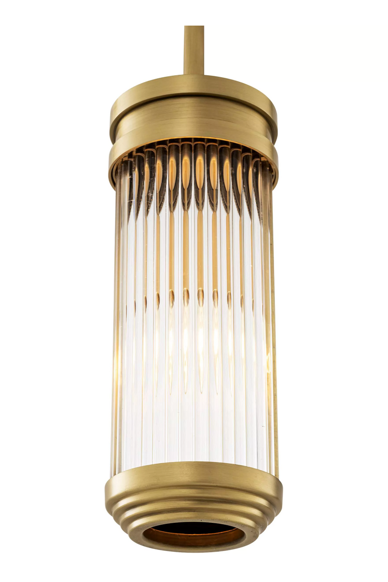 Cylindrical Glass Pendant Lamp | Eichholtz Rousseau | Oroatrade.com