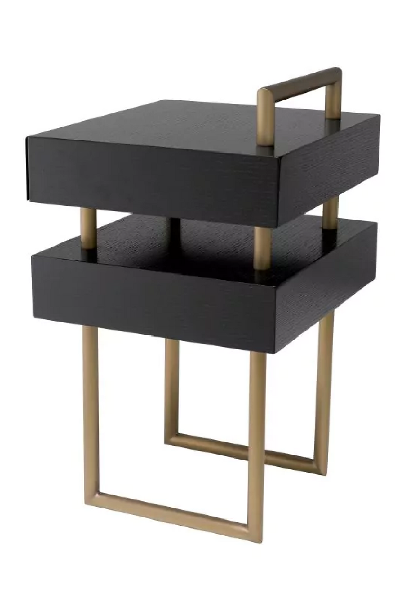 Contemporary Oak Side Table | Eichholtz Bedini | Oroatrade.com