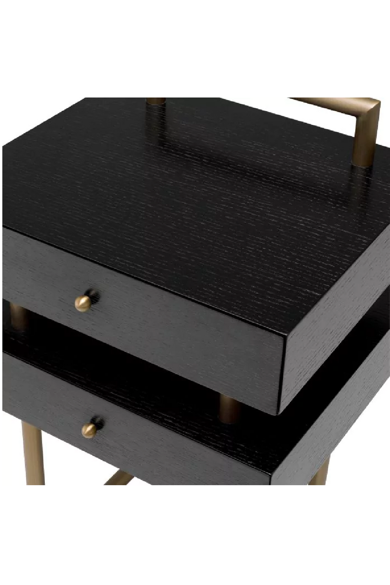 Contemporary Oak Side Table | Eichholtz Bedini | Oroatrade.com