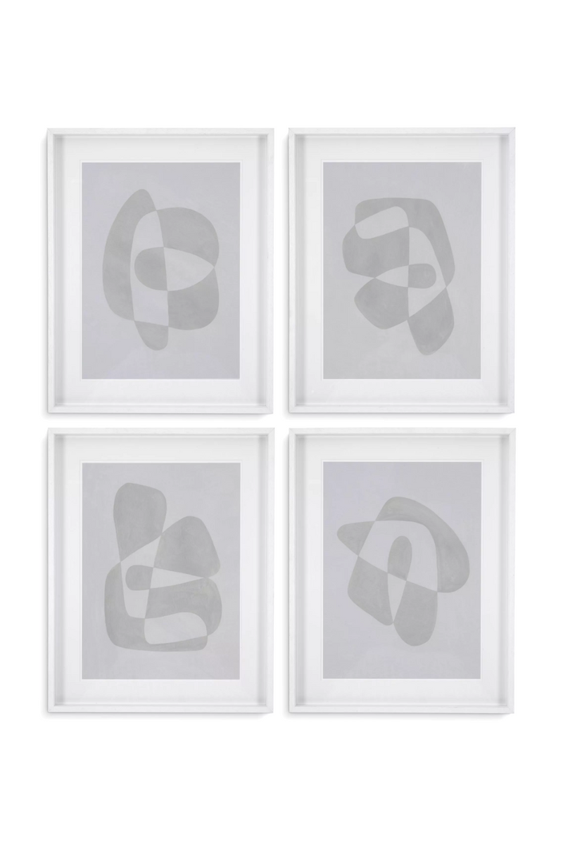 Abstract Shape Art Prints (4) | Eichholtz Soft Shape | Oroatrade