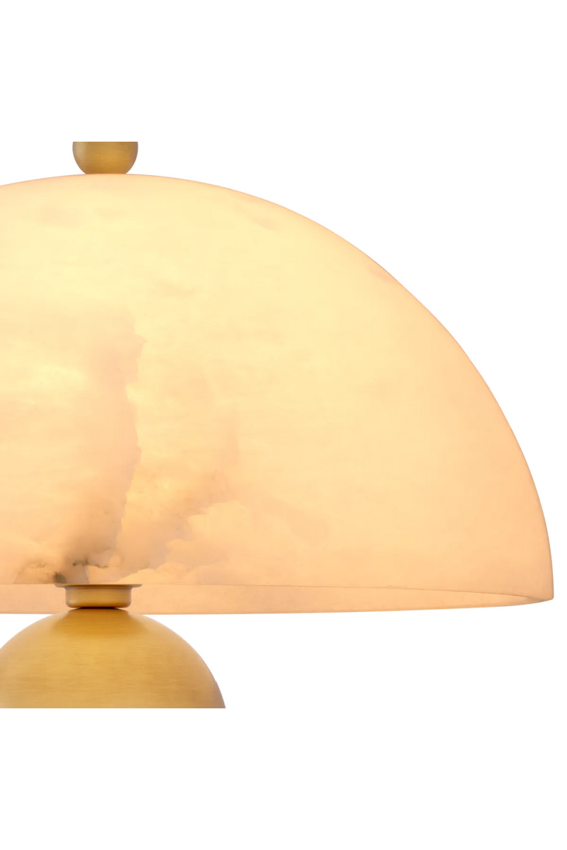 Domed Alabaster Table Lamp | Eichholtz Lorenza | Oroatrade.com