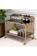 Contemporary Brass Trolley | Eichholtz Rutherford | Oroatrade.com