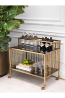 Contemporary Brass Trolley | Eichholtz Rutherford | Oroatrade.com