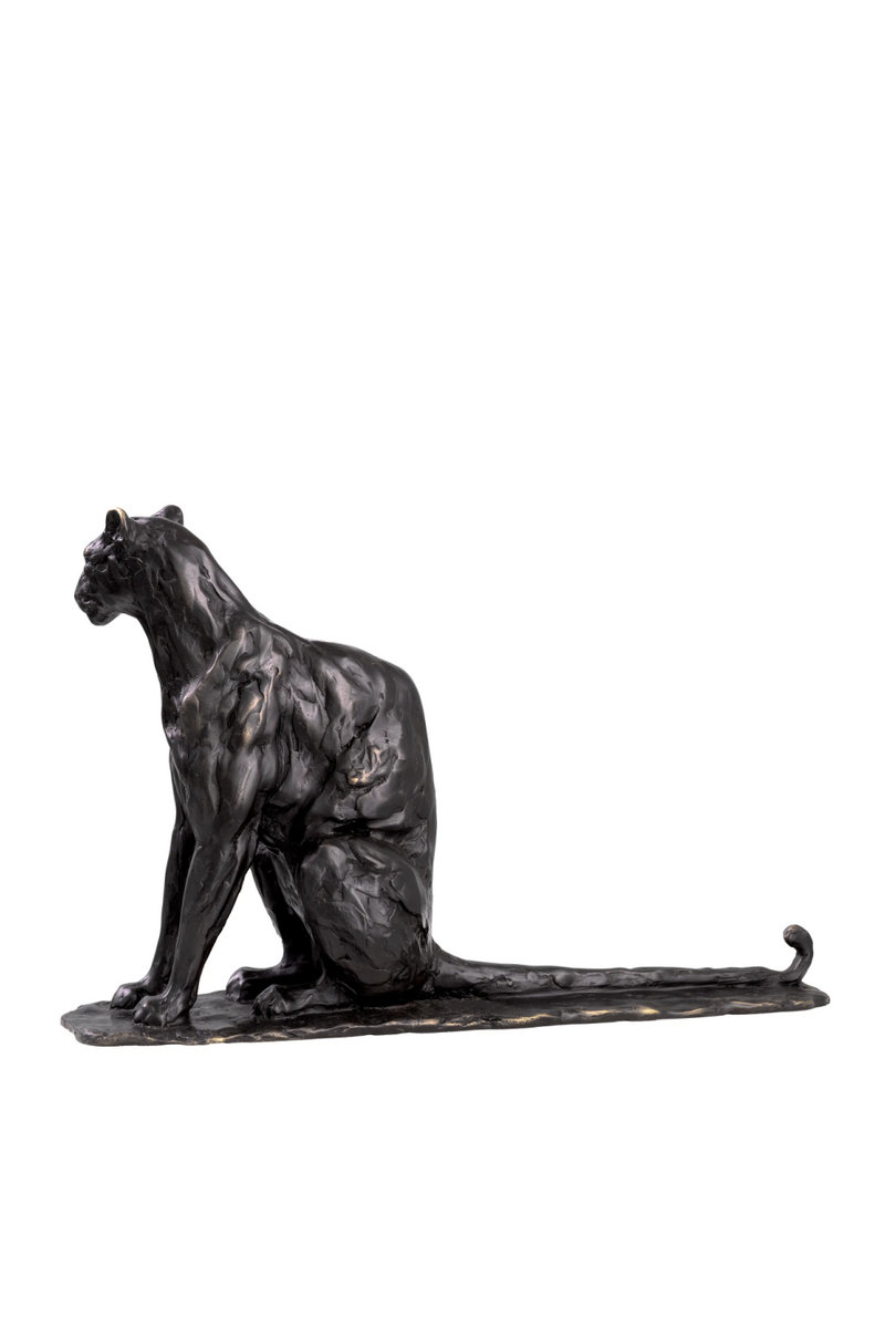 Bronze Decorative Sculpture | Eichholtz Sitting Panther | Oroatrade.com