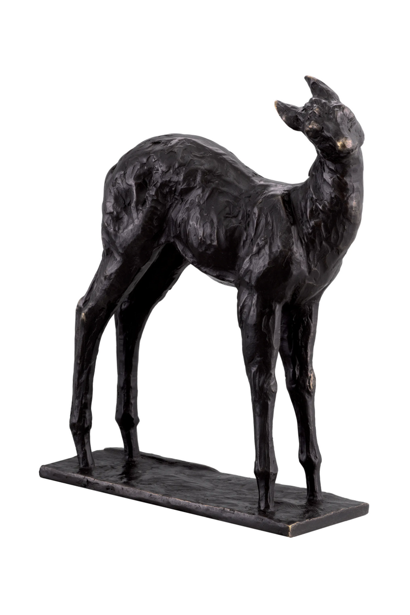 Bronze Patina Sculpture | Eichholtz Deer | Oroatrade.com