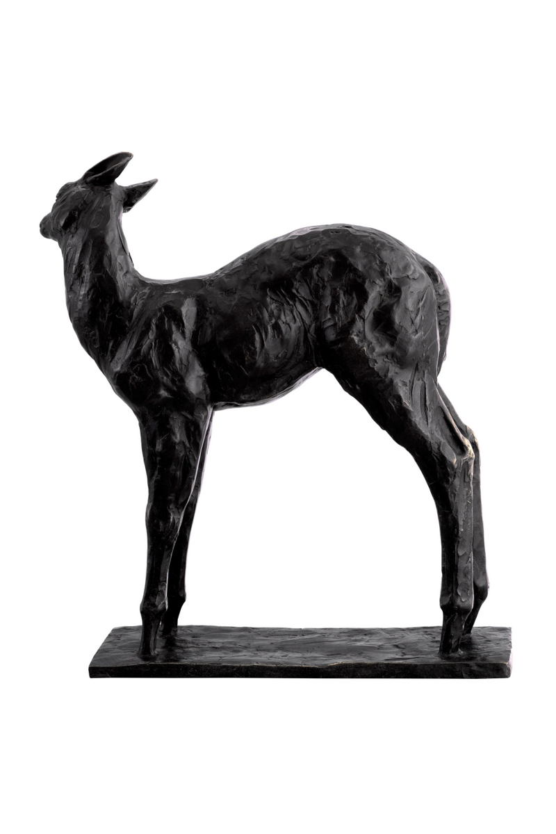 Bronze Patina Sculpture | Eichholtz Deer | Oroatrade.com