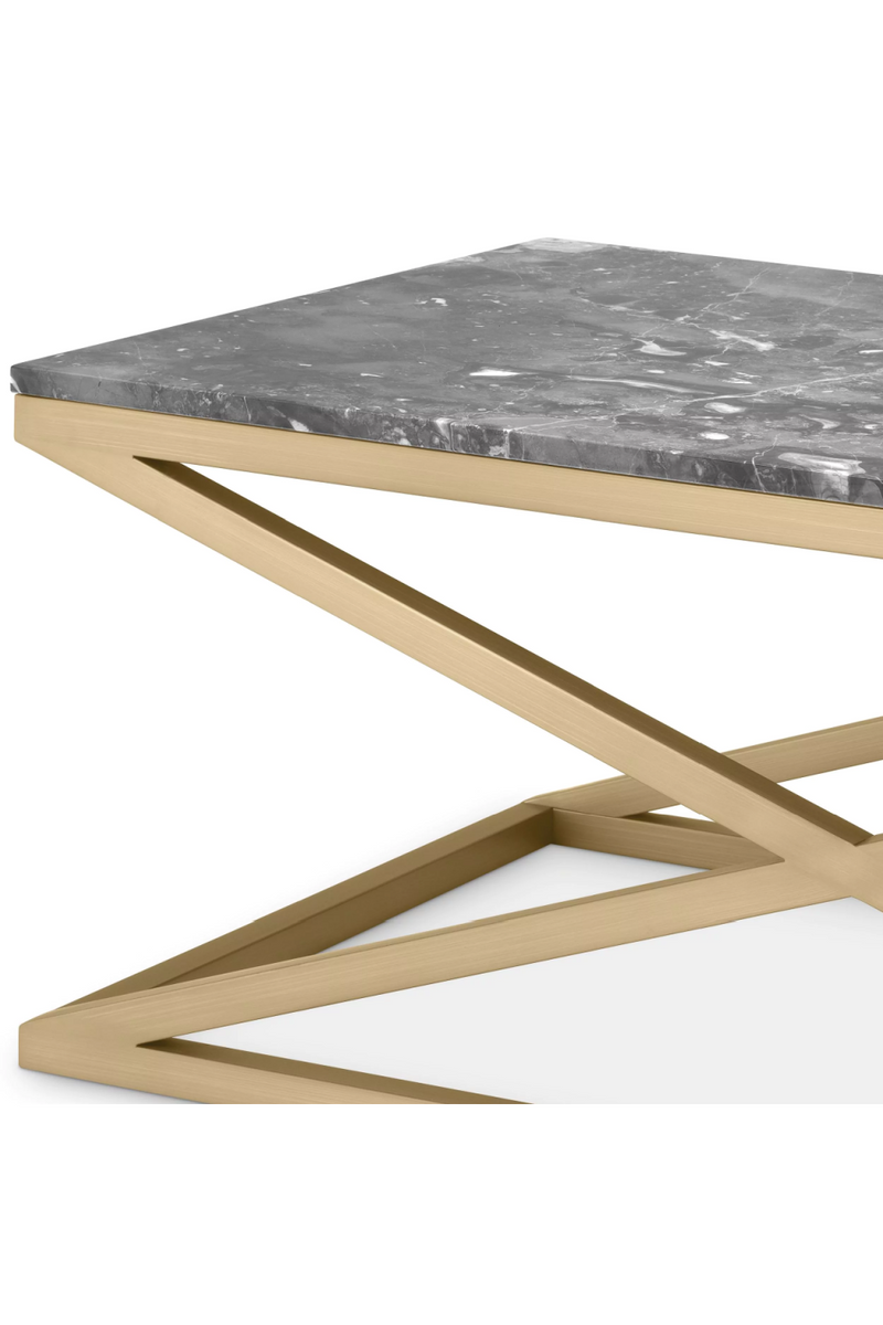 Rectangular Marble Coffee Table | Eichholtz Criss Cross | Oroatrade.com