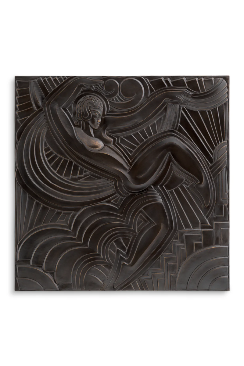 Bronze Carved Wall Object | Eichholtz Folies Bergere | Oroatrade.com