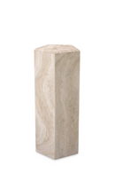 Hexagonal Travertine Column | Eichholtz Cuneo | Oroatrade.com