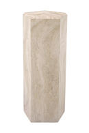 Hexagonal Travertine Column | Eichholtz Cuneo | Oroatrade.com
