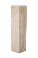 Hexagonal Travertine Column | Eichholtz Cuneo | Oroatrade.com