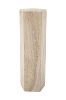 Hexagonal Travertine Column | Eichholtz Cuneo | Oroatrade.com