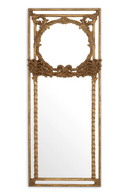 Hand-Carved Mahogany Mirror | Eichholtz Le Royal | Oroatrade.com