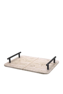 Modern Travertine Tray | Eichholtz Ugo | Oroatrade.com