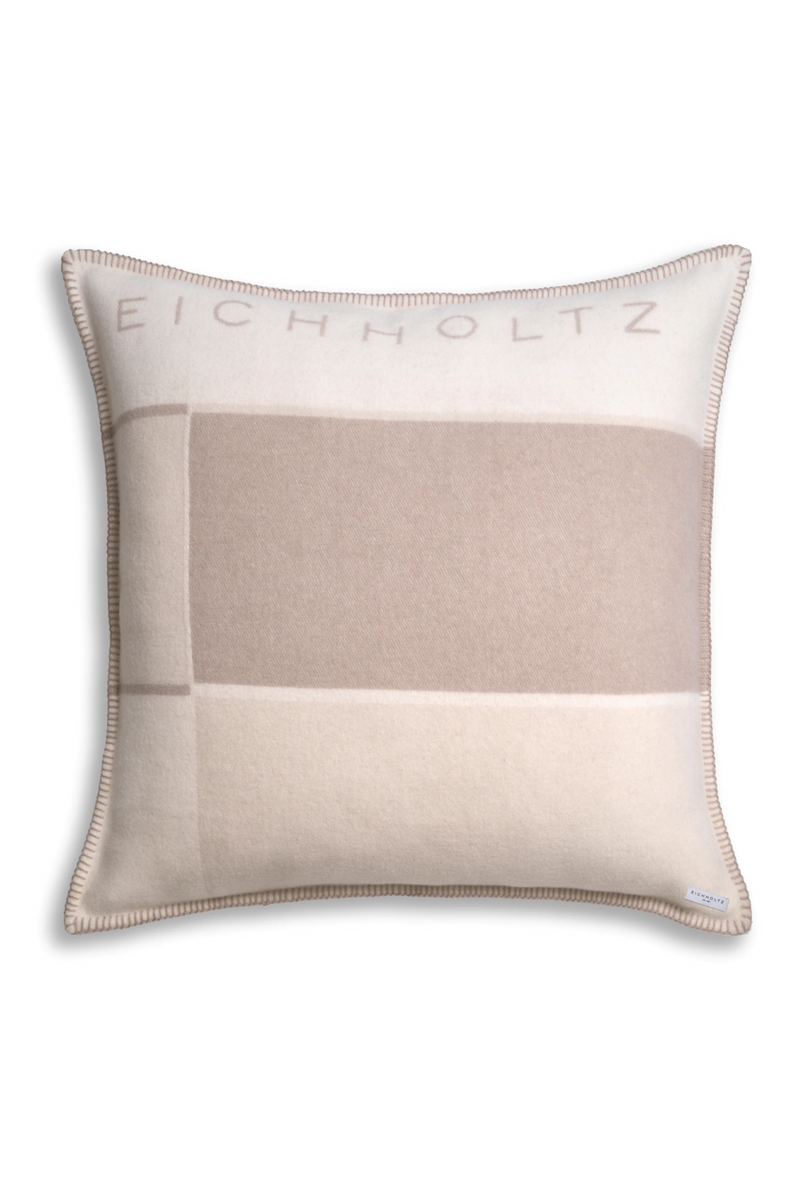 Neutral-Hued Wool Cushion | Eichholtz Thana | Oroatrade.com