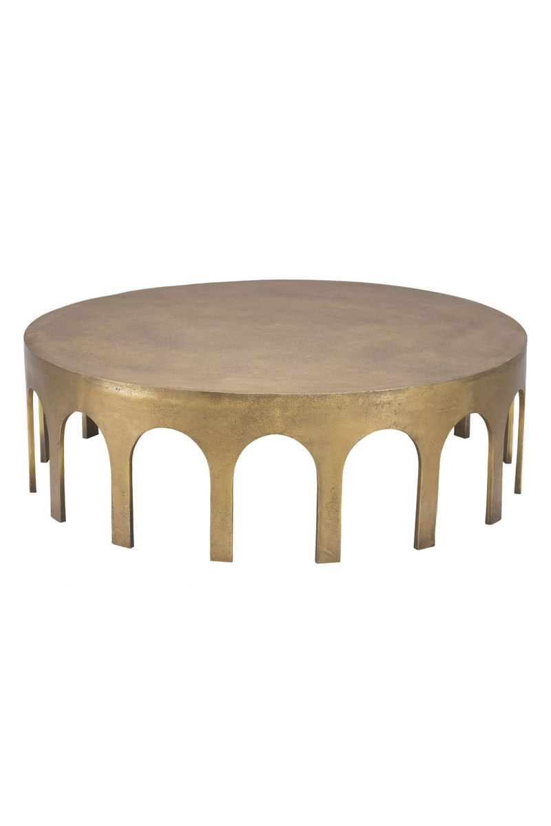 Vintage Brass Coffee Table | Eichholtz Gardini | Oroatrade.com