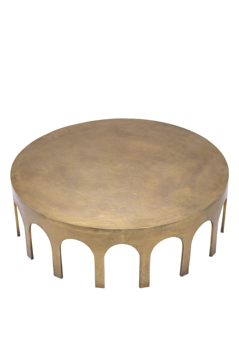 Vintage Brass Coffee Table | Eichholtz Gardini | Oroatrade.com