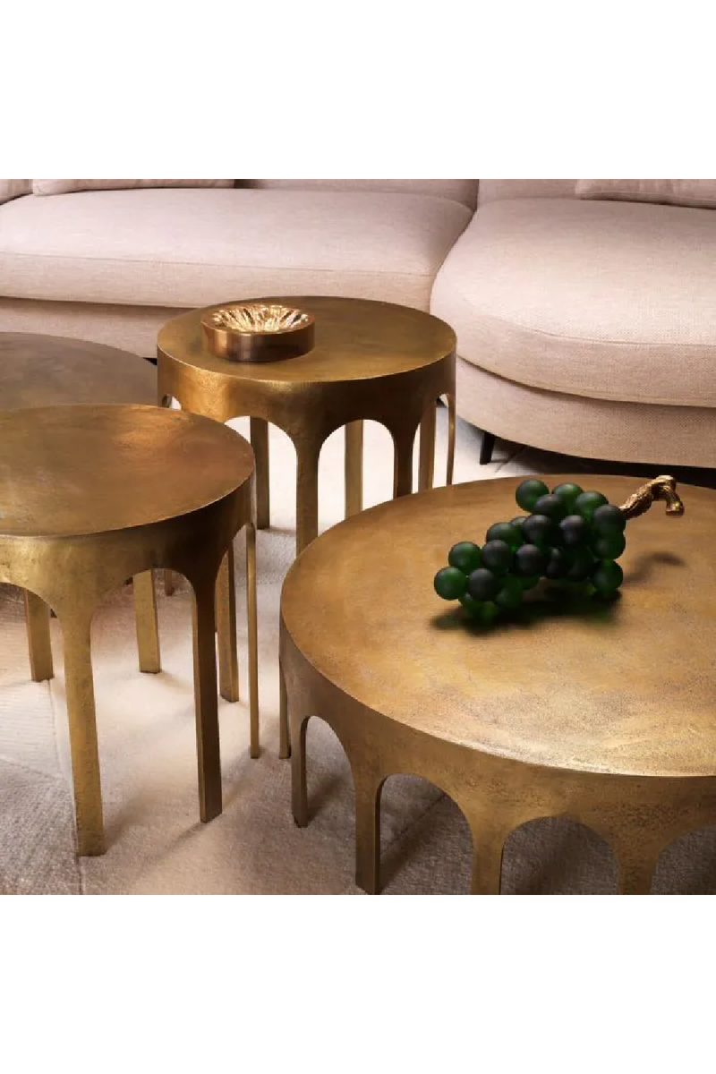 Vintage Brass Coffee Table | Eichholtz Gardini | Oroatrade.com