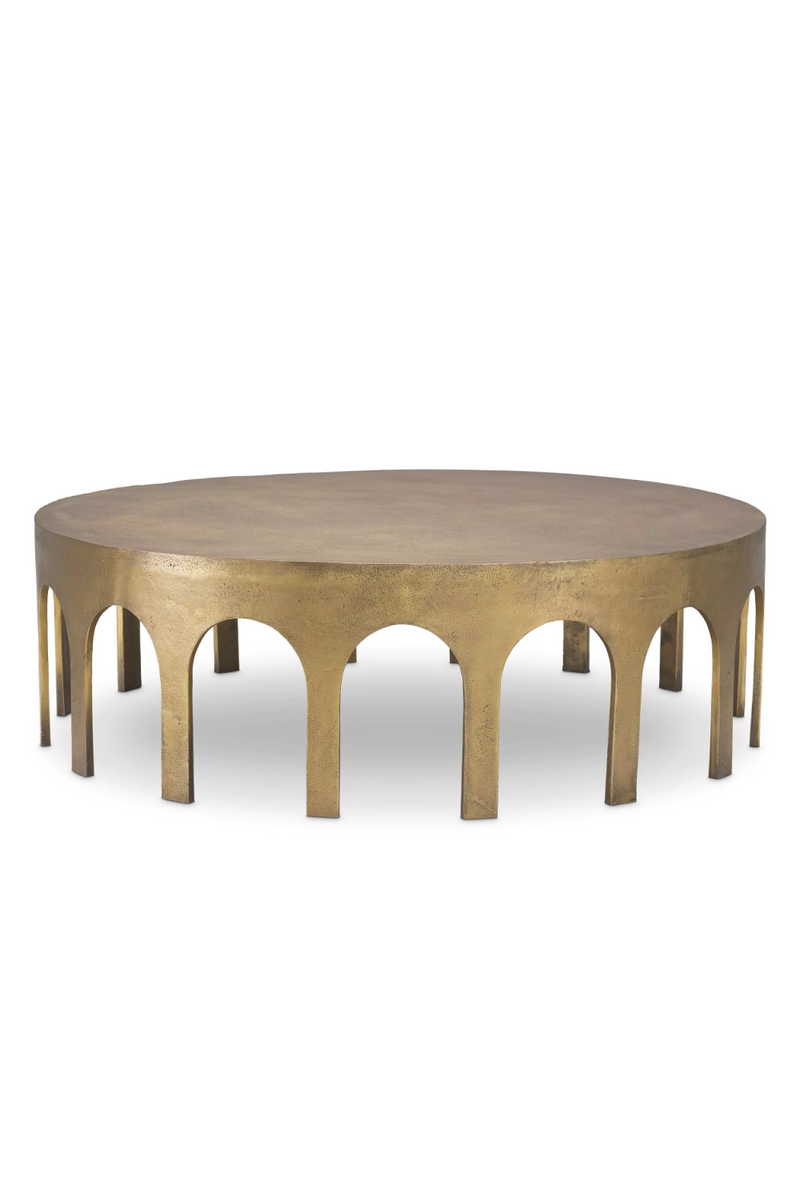 Vintage Brass Coffee Table | Eichholtz Gardini | Oroatrade.com