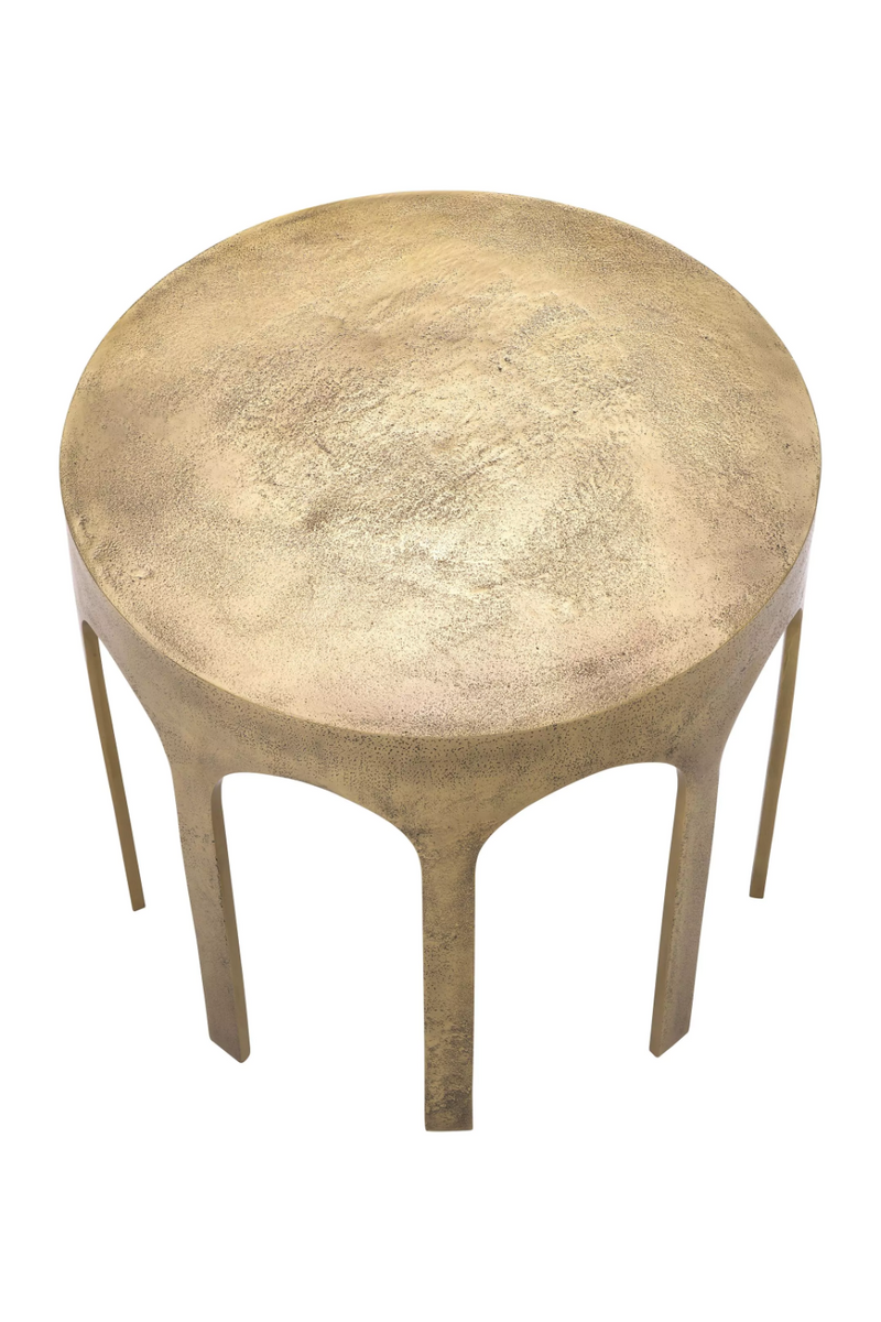 Vintage Brass Side Table | Eichholtz Gardini | Oroatrade.com