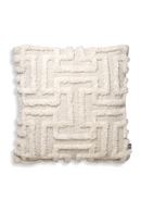 Maze Patterned Wool Cushion | Eichholtz Amphion | Oroatrade.com