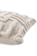 Maze Patterned Wool Cushion | Eichholtz Amphion | Oroatrade.com