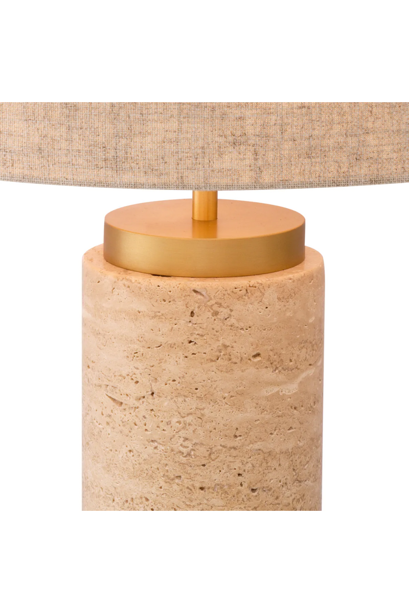 Beige Drum Table Lamp | Eichholtz Lxry | Oroatrade.com